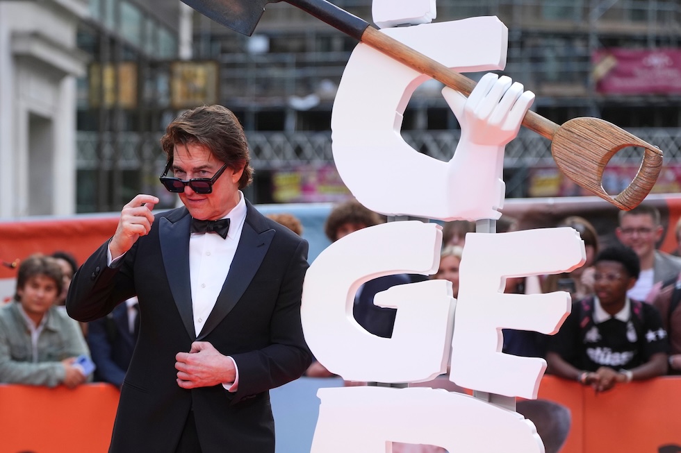 L'attore Tom Cruise alla prima del film Digger (Scott A Garfitt/Invision/AP)