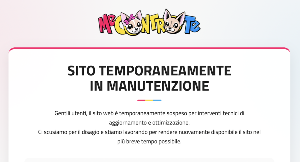 Da lunedì il sito dei “Me contro Te” risulta irraggiungibile