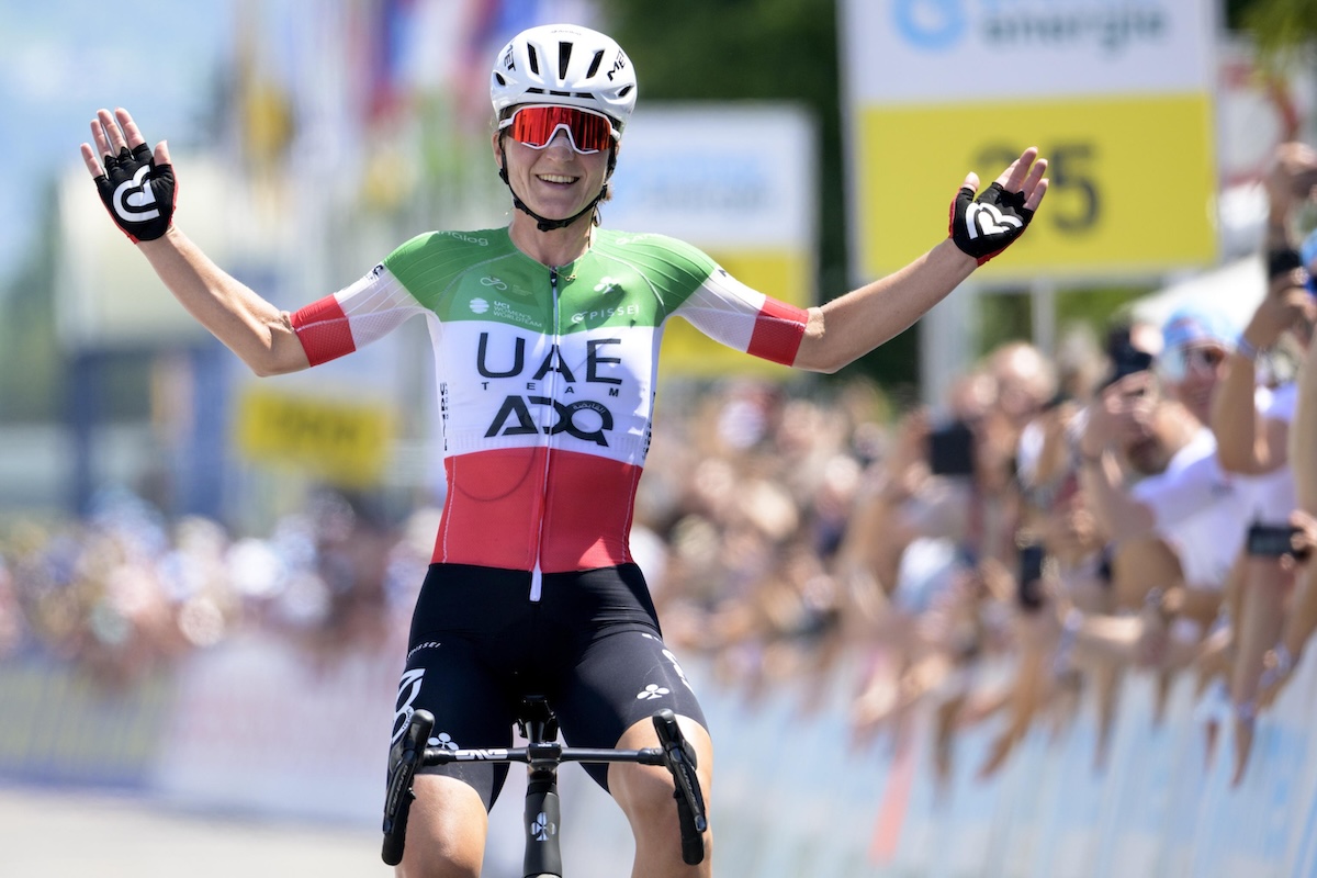 La ciclista italiana Elisa Longo Borghini ha vinto il bronzo nella prova in linea ai Mondiali di ciclismo