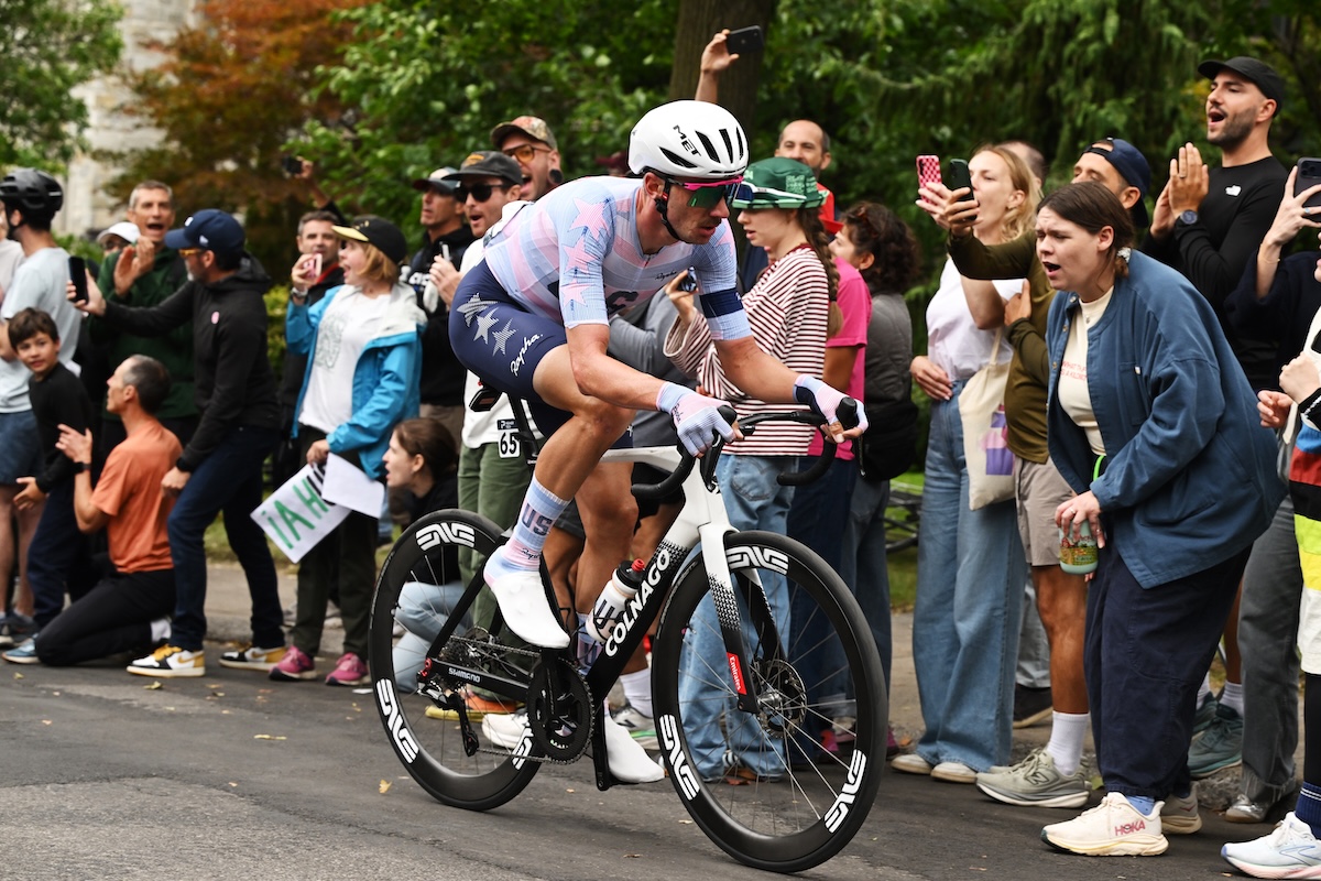 Lo statunitense Brandon McNulty ha vinto la prova in linea ai Mondiali di ciclismo