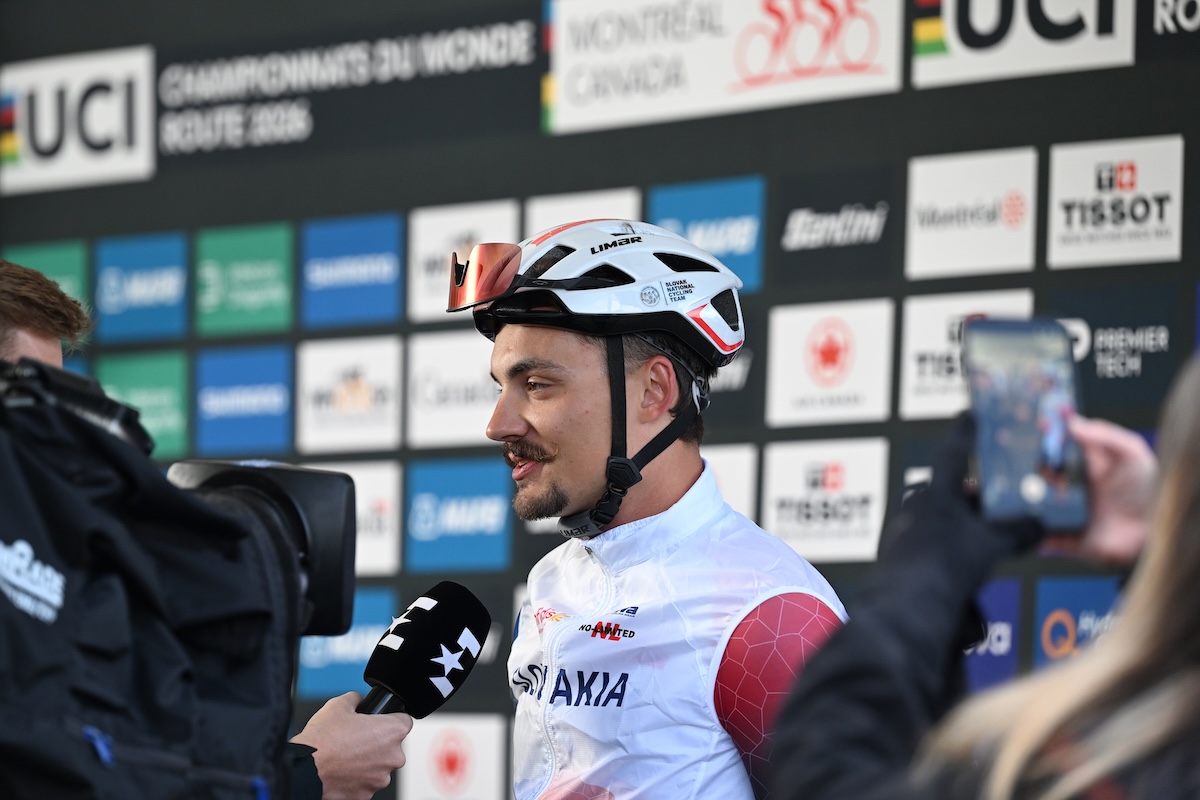 Leggi l'articolo: Il massaggiatore slovacco che ha gareggiato ai Mondiali di ciclismo