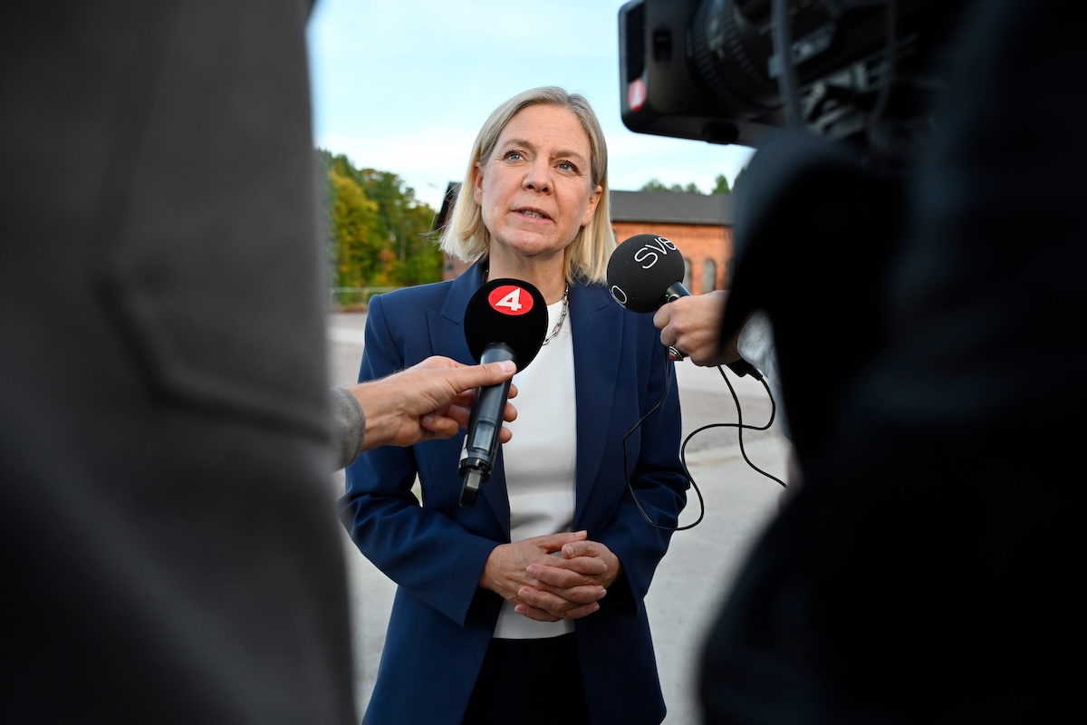 In Svezia la leader dei Socialdemocratici ha rinunciato a formare un governo