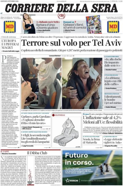le prime pagine di oggi da Ilpost.it le prime pagine di oggi