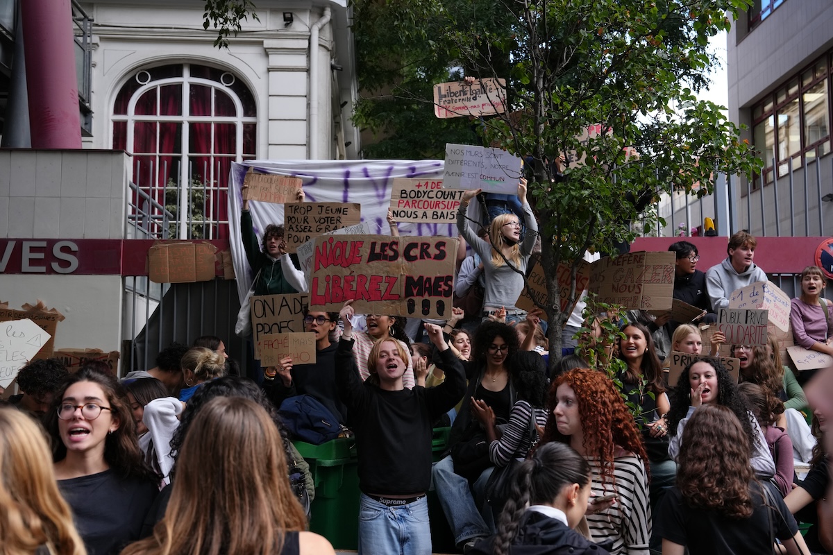 Sono iniziate le nuove manifestazioni degli studenti in Francia