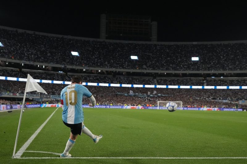 Le foto e i video dell'ultima partita di Lionel Messi con l'Argentina