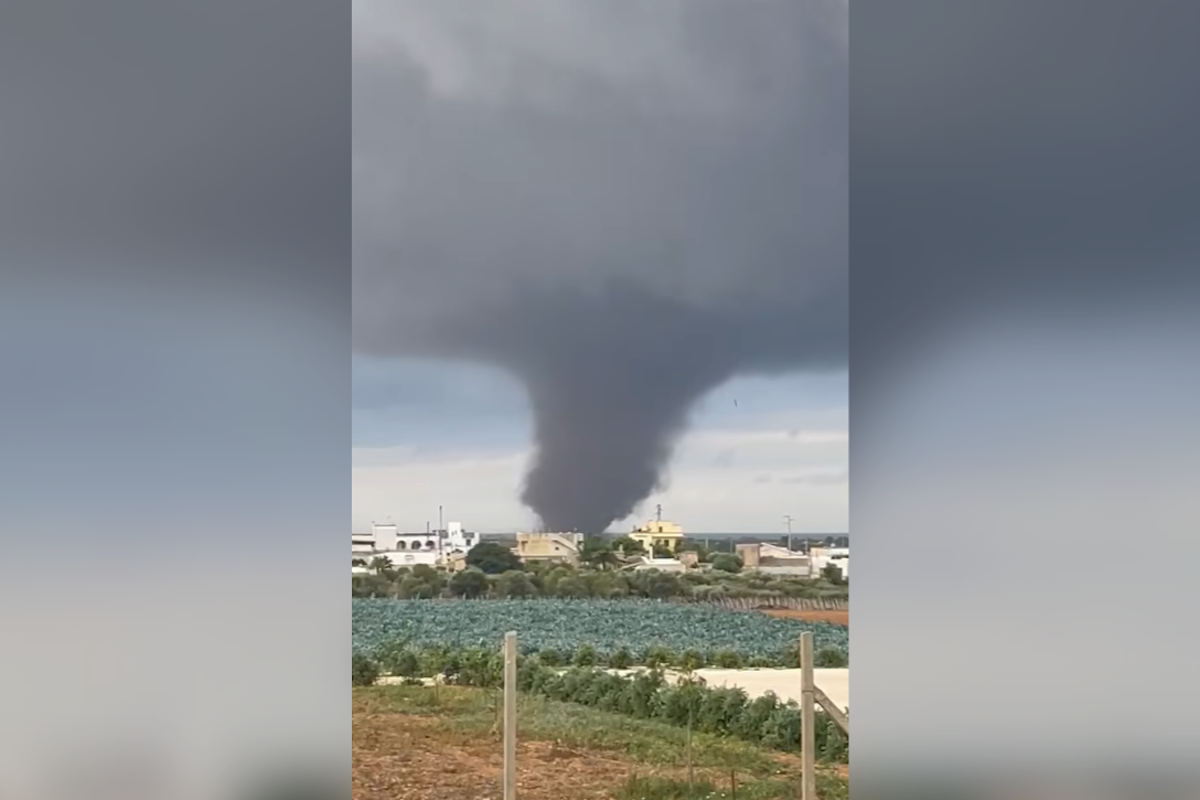 Due trombe d’aria hanno fatto danni nella zona di Marsala, in Sicilia: ci sono alcune persone ferite