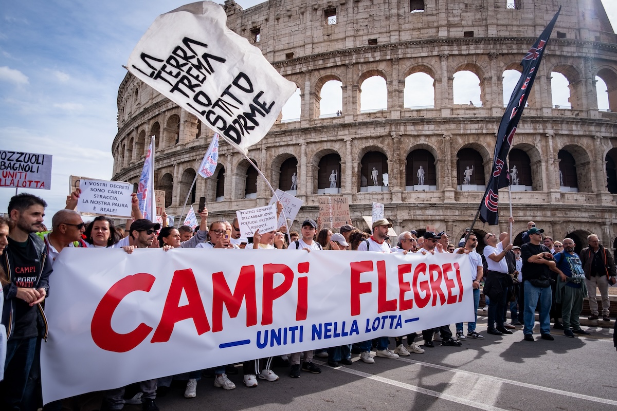 Il Consiglio dei ministri ha approvato un nuovo piano per i Campi Flegrei