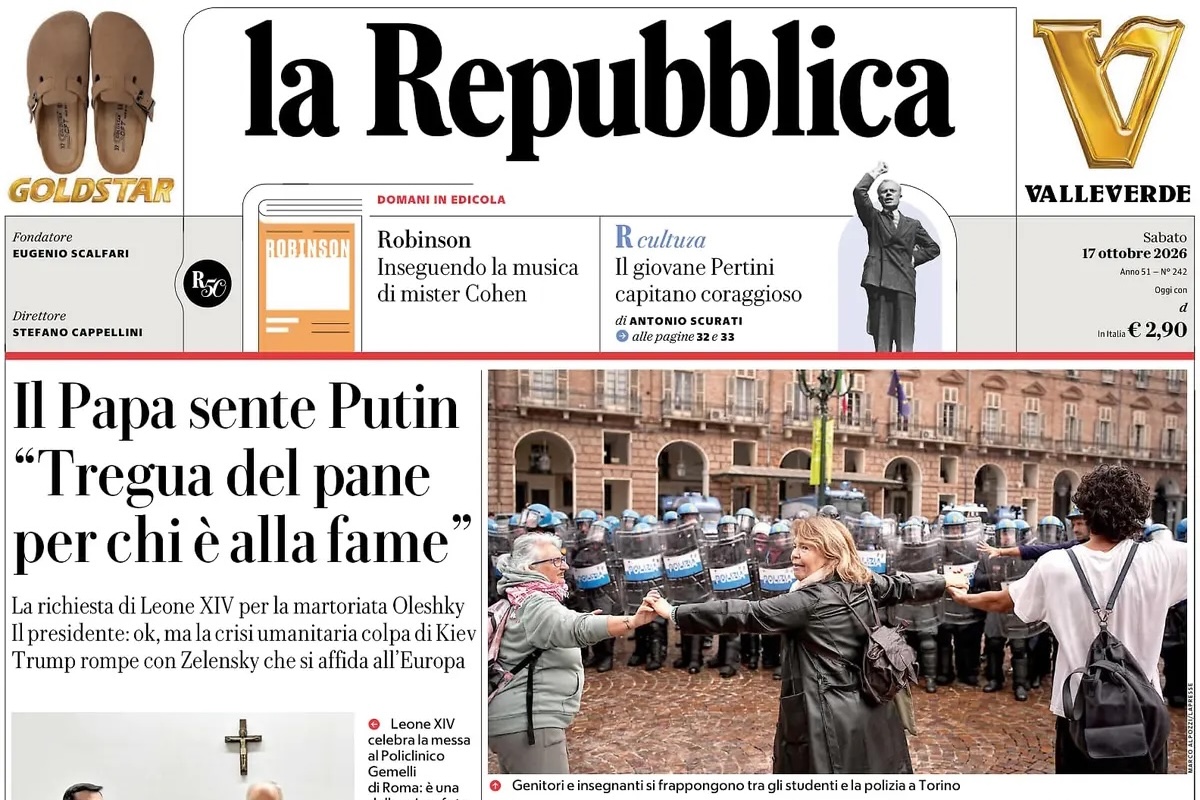 le prime pagine di oggi da Ilpost.it le prime pagine di oggi