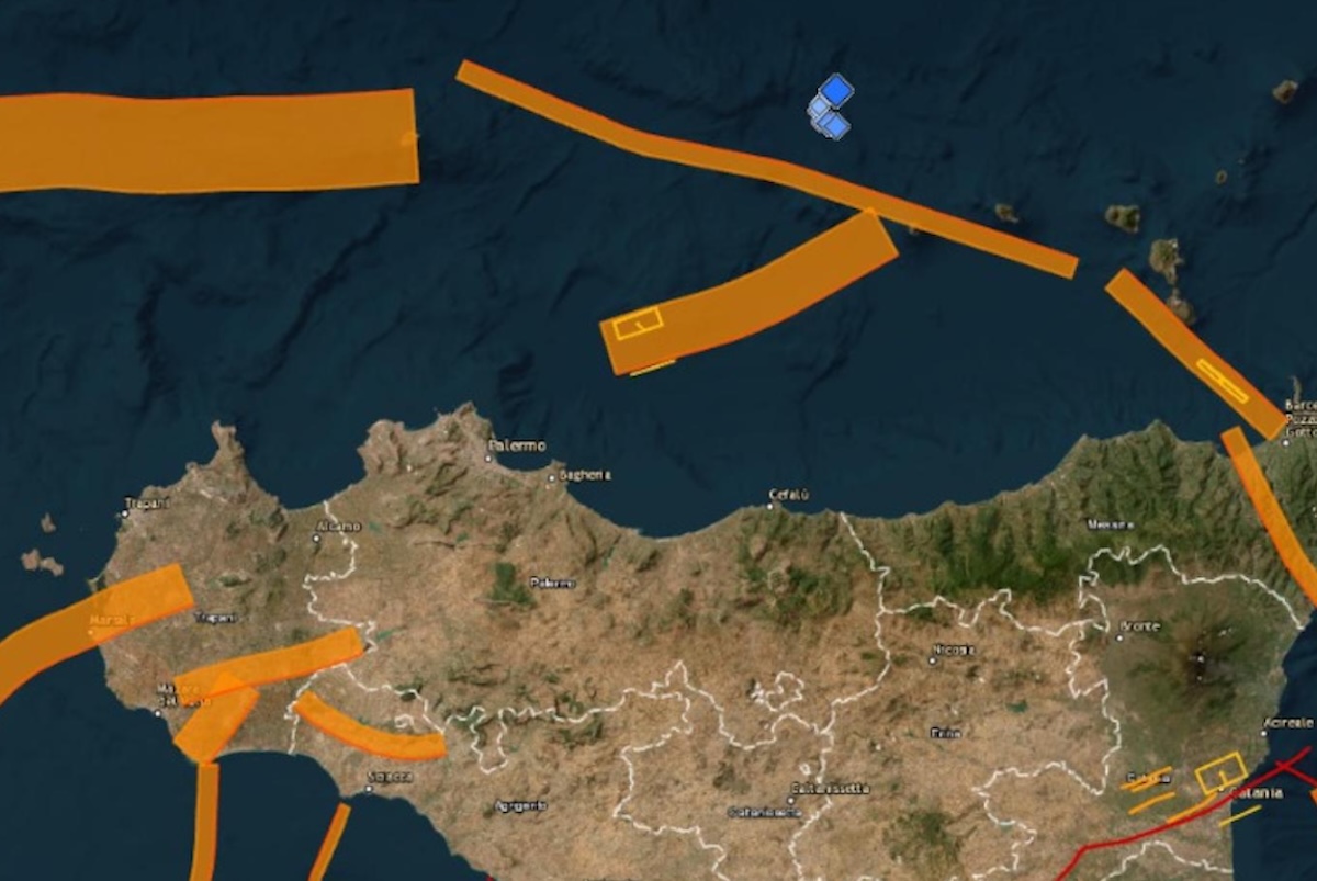 C’è stata un’altra serie di scosse di terremoto nel mare a nord della Sicilia