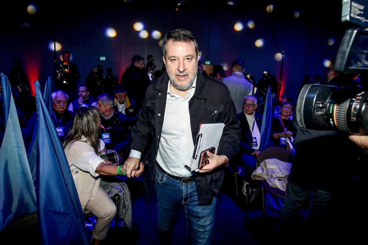 Matteo Salvini è stato rieletto segretario della Lega