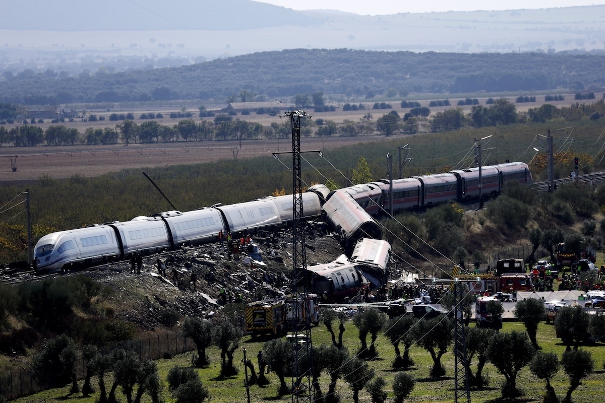 C’è stato un grave incidente ferroviario in Spagna