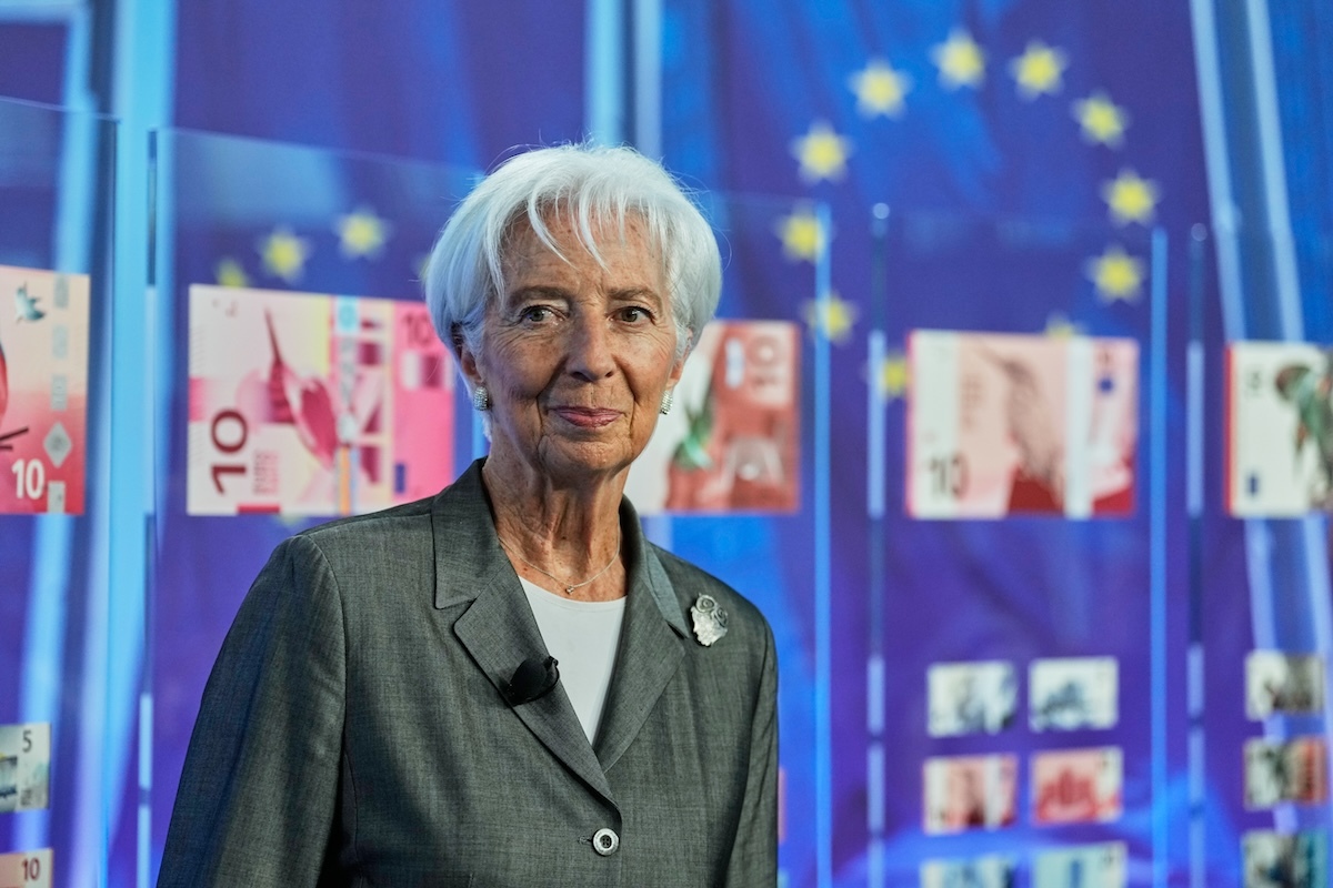 Christine Lagarde ha detto che lascerà il suo incarico con otto mesi d’anticipo