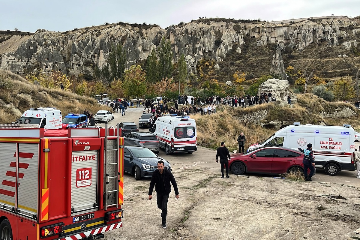 Due turisti sono morti nella regione turca della Cappadocia per il crollo di un pinnacolo di roccia