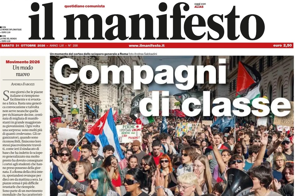 Le prime pagine di oggi